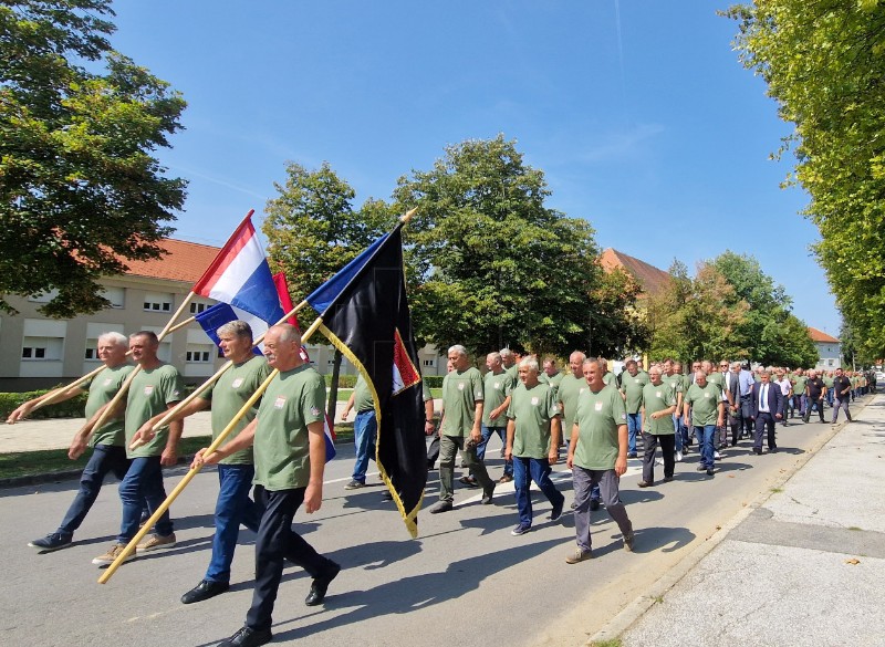 Obilježena 30. obljetnica osnivanja 20. domobranske pukovnije Glina