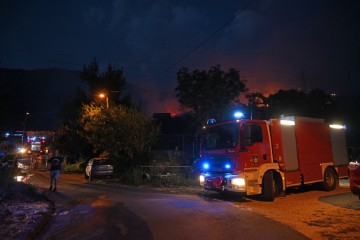 Novi požar kod Žrnovice