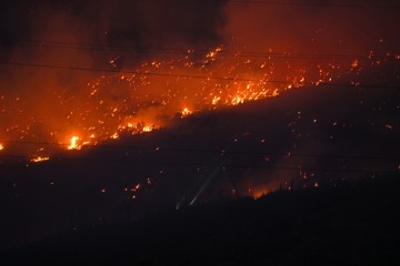 Novi požar kod Žrnovice