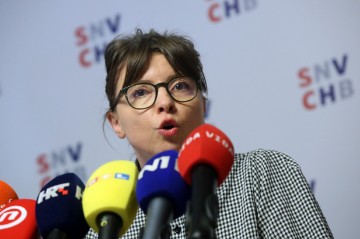 Konferencija za novinare SNV-a u povodu zabrane izložbe "Susret na Tromeđi"