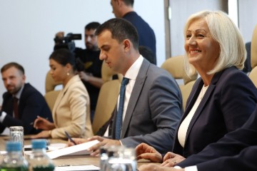 Premijer Plenković sastao se s predsjedateljicom Vijeća ministara BiH Krišto