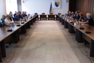 Premijer Plenković s članovima Zajedničkog kolegija oba doma PSBiH