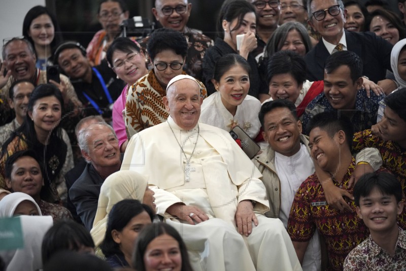 INDONESIA POPE FRANCIS VISIT