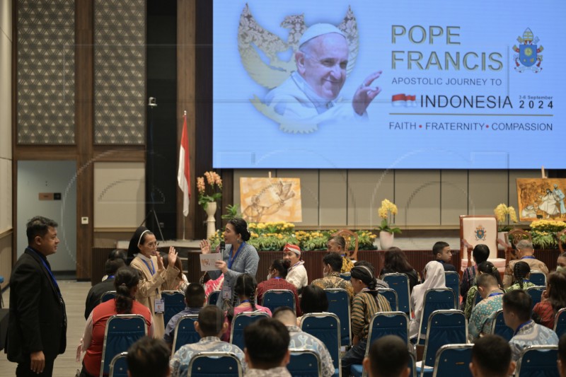 INDONESIA POPE FRANCIS VISIT