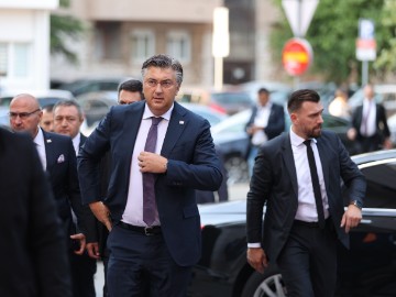 Mostar: Plenković se sastao s Draganom Čovićem