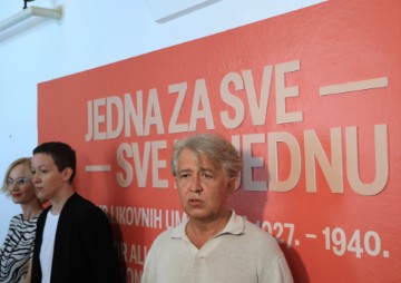 Konferencija za medije uoči izložbe Jedna za sve - Sve za jednu / Klub likovnih...