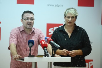 Konferencija za novinare SDP-a "Jadrolinija i 'skretanje pažnje'"