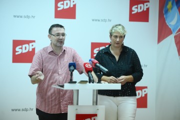 Konferencija za novinare SDP-a "Jadrolinija i 'skretanje pažnje'"