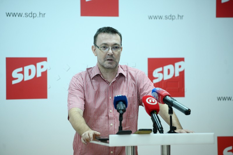 Konferencija za novinare SDP-a "Jadrolinija i 'skretanje pažnje'"