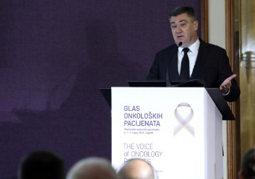 Predsjednik Milanović na konferenciji "Glas onkoloških pacijenata"