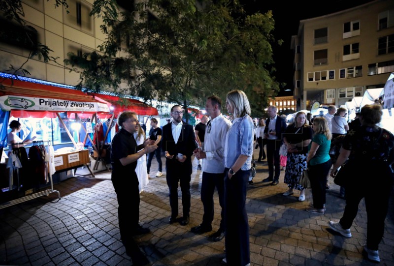 Gradonačelnik Tomašević obišao 16. ZeGeVege festival 