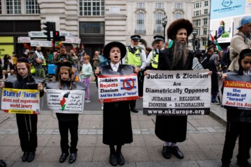 BRITAIN ISRAEL PALESTINIANS CONFLICT PROTEST