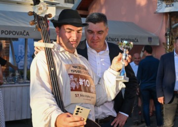 Predsjednik Milanović na otvorenju manifestacije 57. Voloderske jeseni