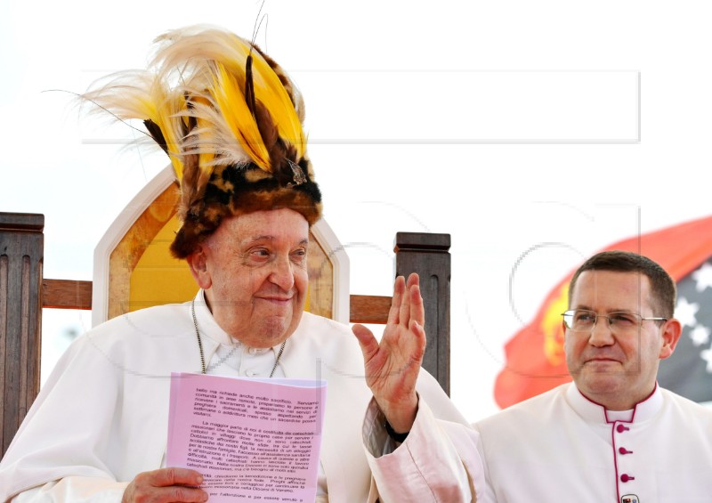 PAPUA NEW GUINEA POPE VISIT