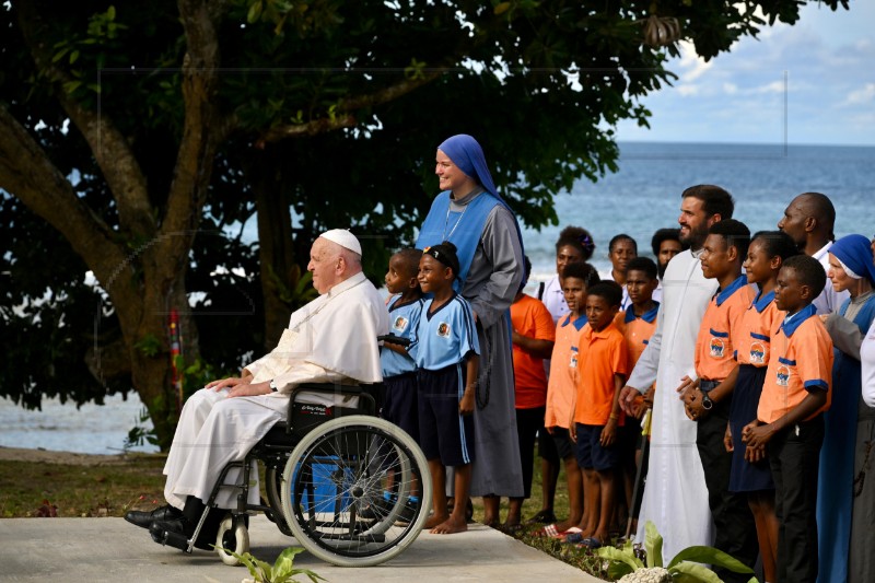 PAPUA NEW GUINEA POPE VISIT