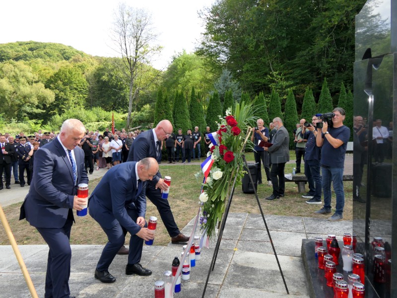 Obilježavanje 33. godišnjice tragične pogibije hrvatskih branitelja u Kusonjama