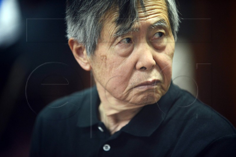 (FILE) PERU PEOPLE FUJIMORI OBIT