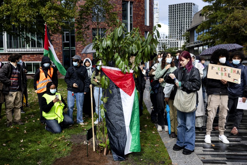 NETHERLANDS PROTEST ISRAEL GAZA CONFLICT