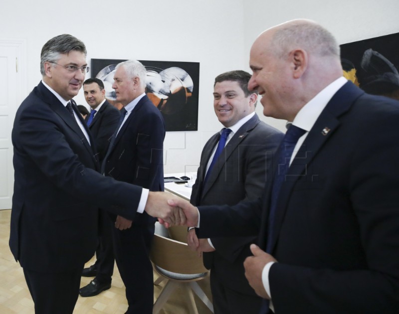 Premijer Plenković s predstavnicima grupacije Bouygues