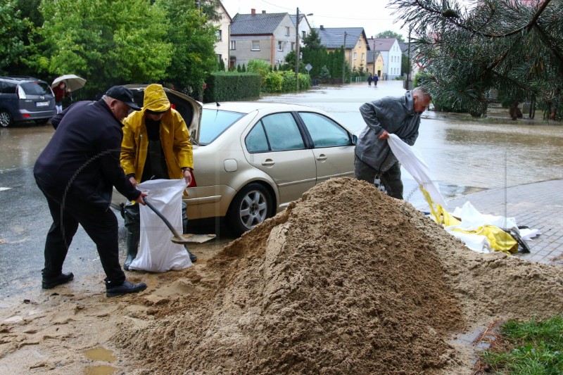 POLAND WEATHER FLOODS