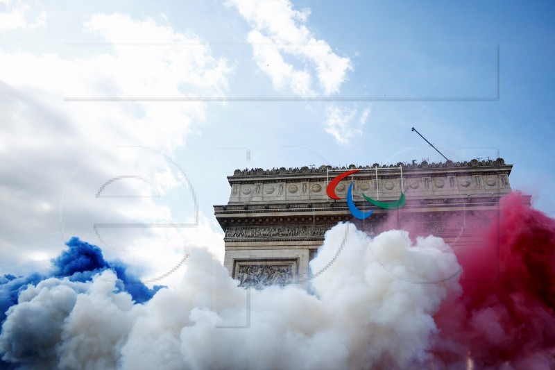 FRANCE PARIS 2024 OLYMPICS PARADE