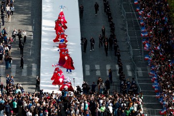 FRANCE PARIS 2024 OLYMPICS PARADE