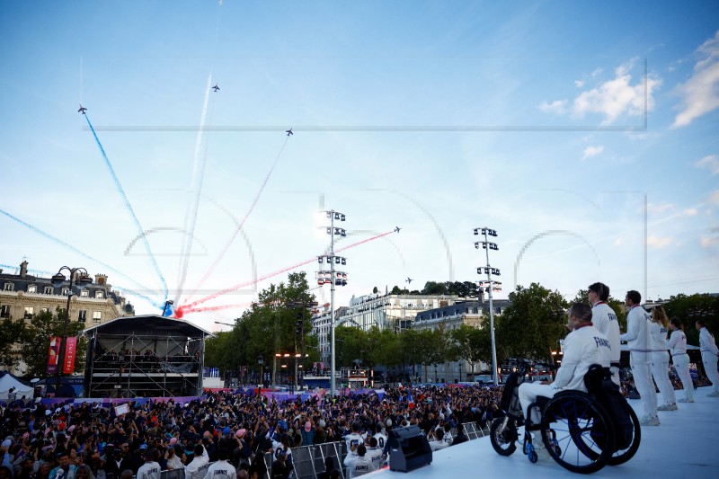 FRANCE PARIS 2024 OLYMPICS PARADE