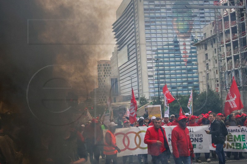 BELGIUM PROTEST AUDI JOBS