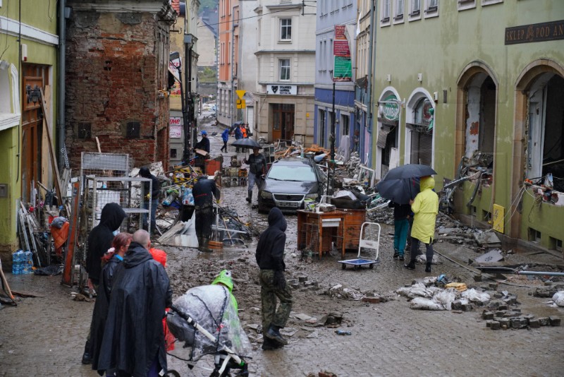 POLAND WEATHER FLOODS 