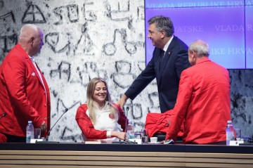 Plenković primio olimpijce i paraolimpijce