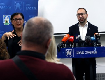 Konferencija za medije gradonačelnika Tomaševića