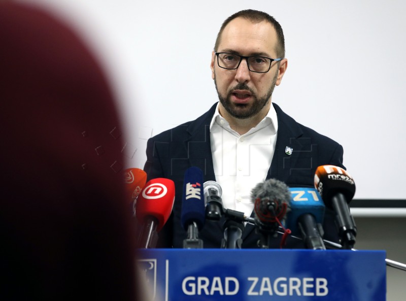 Konferencija za medije gradonačelnika Tomaševića