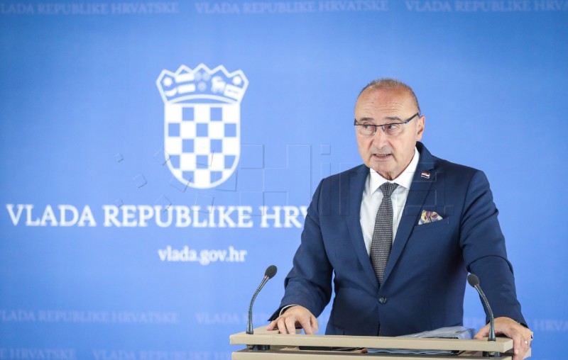 Izjava Gordana Grlića Radmana nakon sjednice Vlade RH