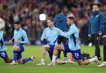 Liga prvaka, Bayern - Dinamo - trening