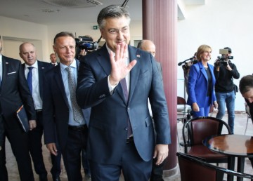 Plenković obišao novu lokaciju Hrvatskog sabora