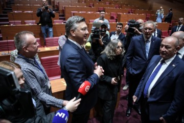 Plenković obišao novu lokaciju Hrvatskog sabora