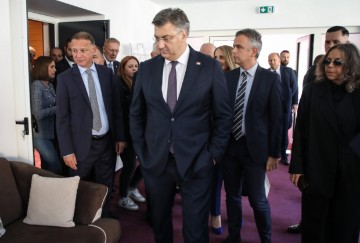 Plenković obišao novu lokaciju Hrvatskog sabora