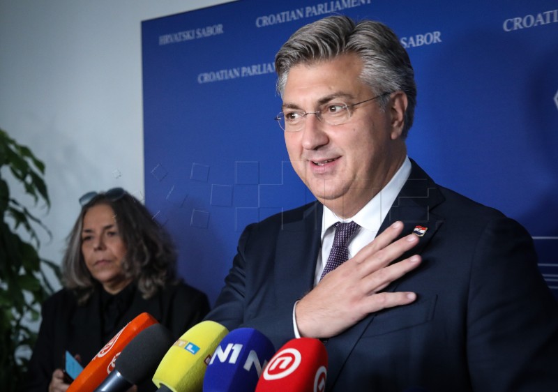 Plenković nakon aktualnog prijepodneva