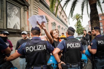 ITALY G7 PROTEST