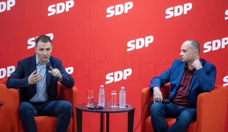 Sučeljavanje kandidata za predsjednika SDP-a