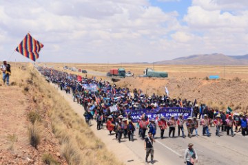 BOLIVIA POLITICS PROTEST