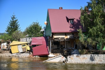 POLAND WEATHER FLOODS 