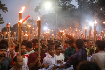 BANGLADESH PROTEST HINDU