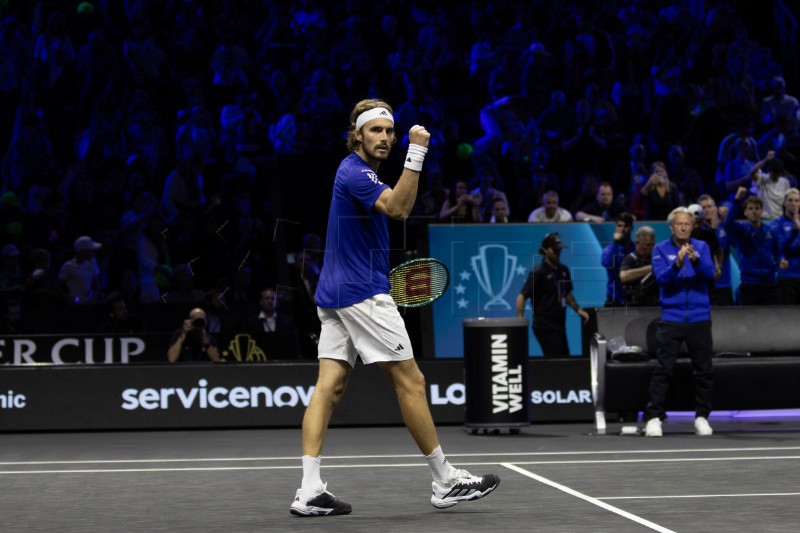 Laver Cup: Tsitsipas - Kokkinakis