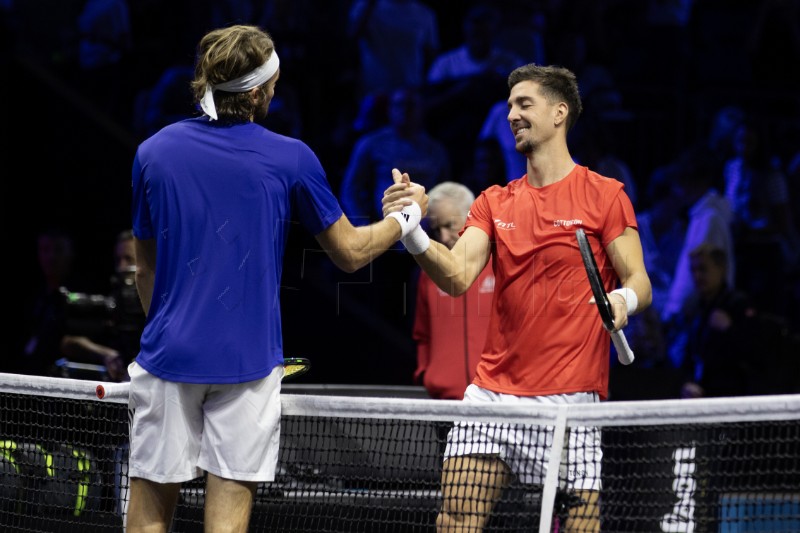 Laver Cup: Tsitsipas - Kokkinakis