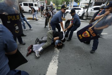 PHILIPPINES PROTEST