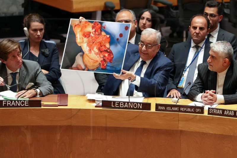 USA UNITED NATIONS ISRAEL LEBANON CONFLICT