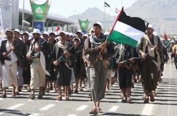 YEMEN HOUTHIS TAKEOVER ANNIVERSARY