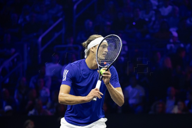 Laver Cup: Zverev - Fritz