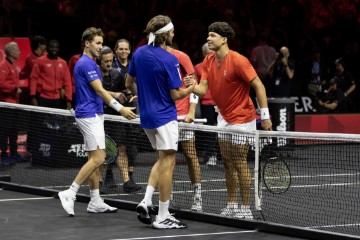 Laver Cup: Ruud, Tsitsipas - Shelton, Tabilo